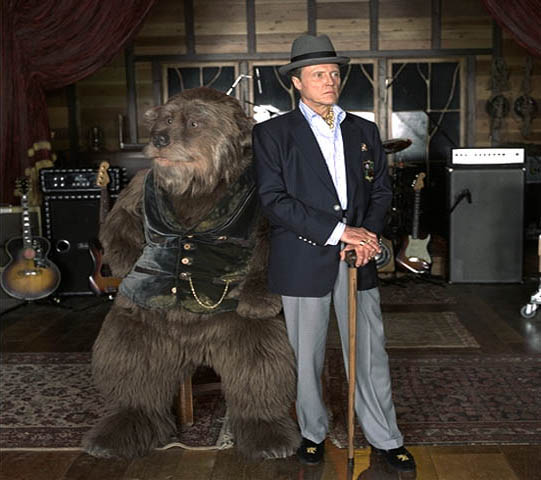 Christopher Walken unhappily appearing the Country Bear Movie